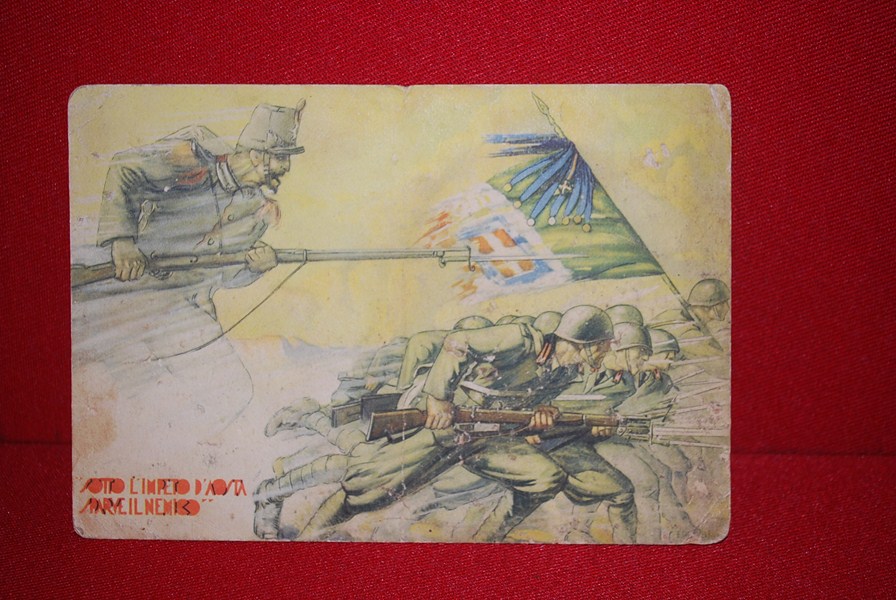 WW2 ITALIAN POSTCARD e