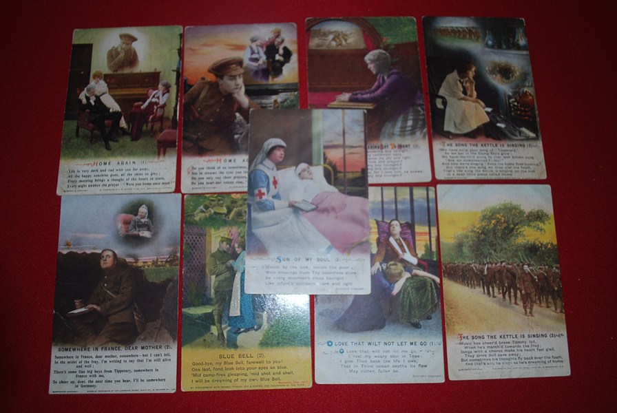 WW1 BRITISH SWEETHEART POSTCARDS-SOLD