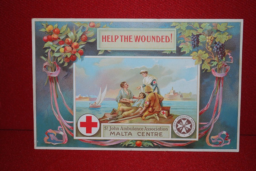 WW1 POSTCARD MALTA