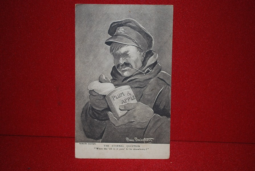 WW1 OLD BILL POSTCARD. c-SOLD