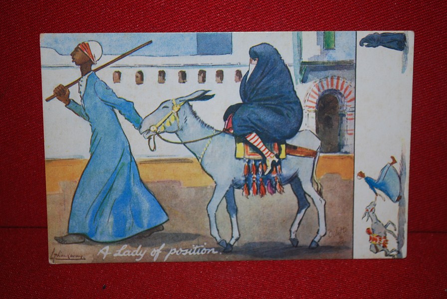 WW1 EGYPTIAN POSTCARD c