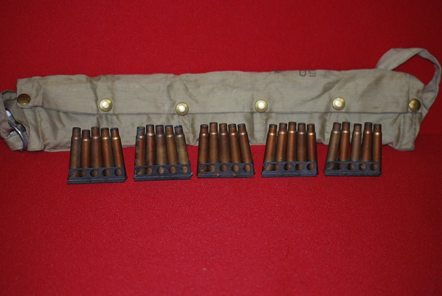 .303 AMMO BANDOLEER-SOLD