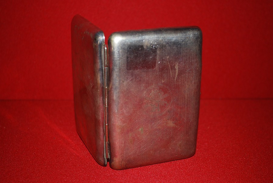 WW1 CIGARETTE CASE MACHINE GUN COMPANY