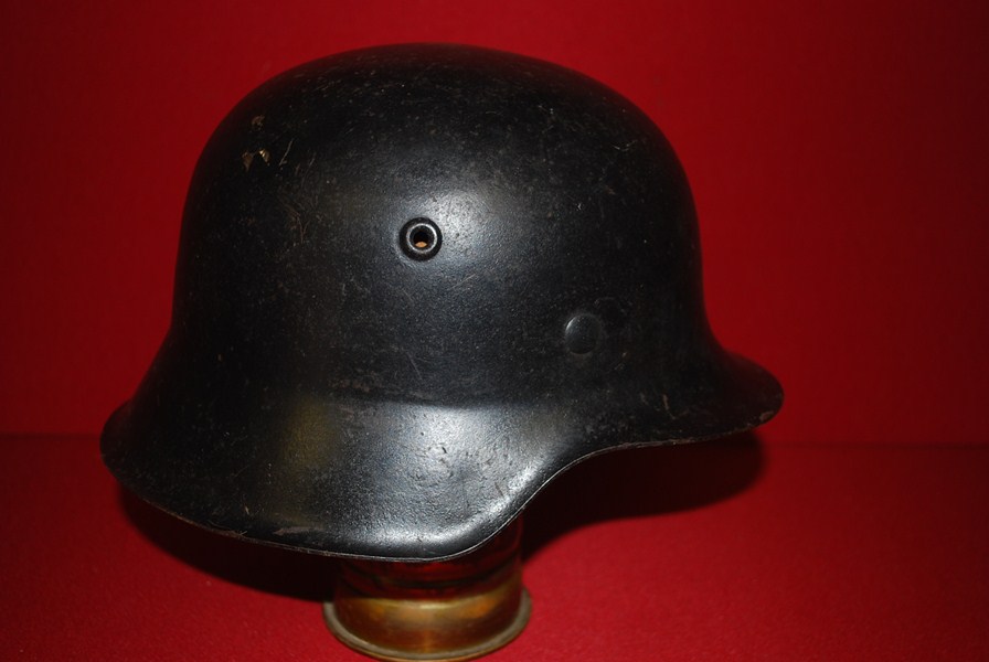 WW2 GERMAN M42 HELMET-SOLD