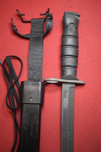 US M7 BAYONET IN BLACK FOR SPECIAL FORCES-SOLD