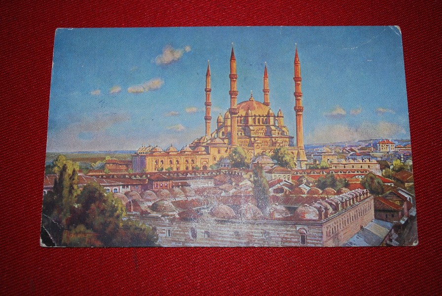 WW1 TURKEY TO GERMANY POSTCARD-SOLD