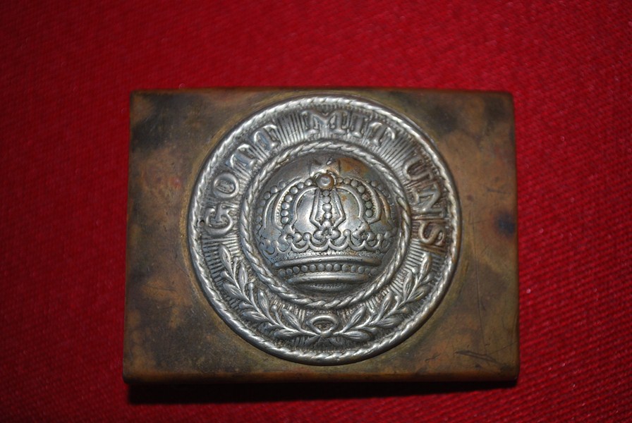 WW1 GERMAN BELT BUCKLE-SOLD