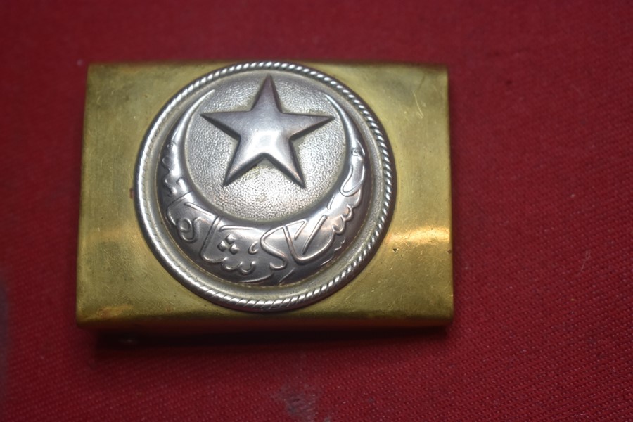 WW1 TURKISH BELT BUCKLE.-SOLD