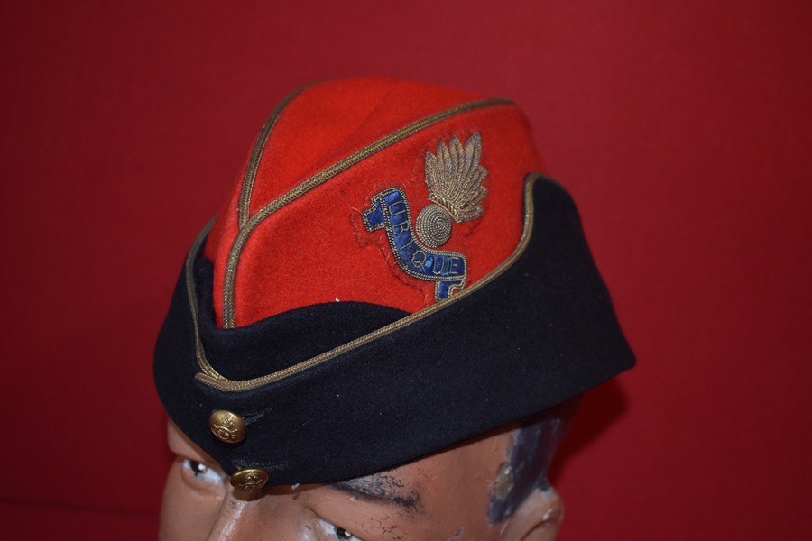 WW2 ARTILLERY OFFICERS GARRISON CAP NO 1-SOLD