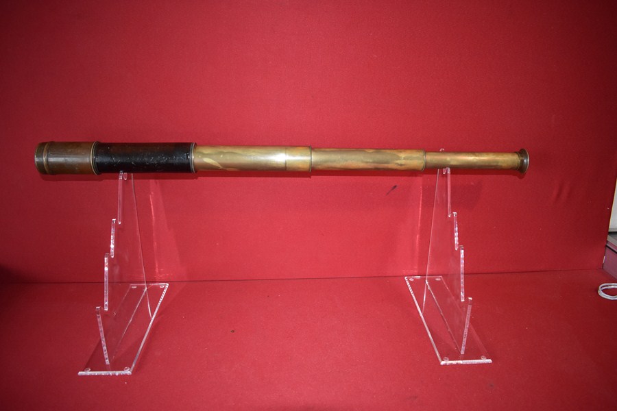 BOER WAR / WW1 PERIOD 3 DRAW TELESCOPE-SOLD