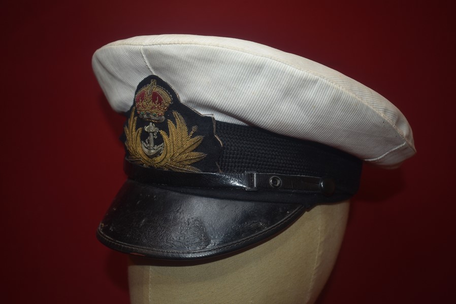 WW2 ROYAL AUSTRALIAN NAVY PEAK HAT