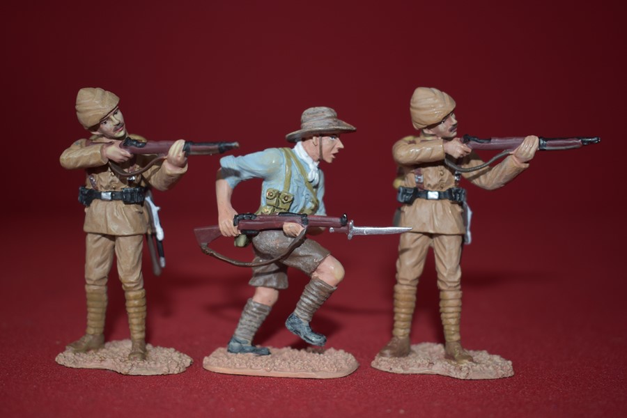 WW1 AUSTRALIAN/TURKISH SOLDIER FIGURES