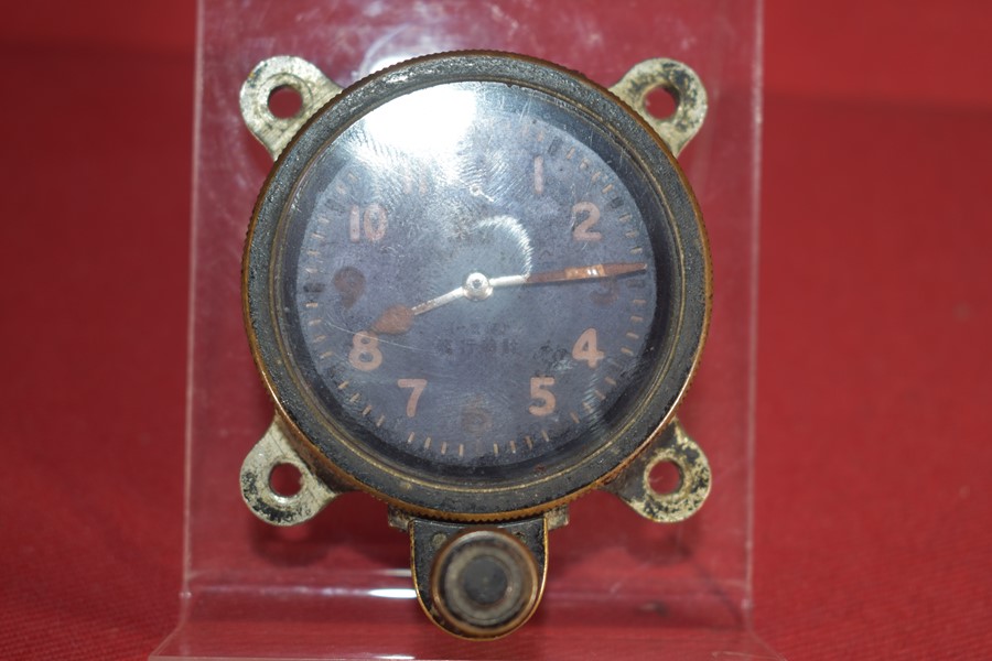 WW2 JAPANESE ZERO COCKPIT CLOCK SEIKOSHA-SOLD