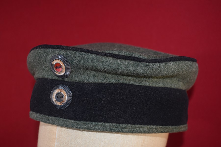 WW1 GERMAN PORK PIE HAT (KRATZCHEN) DATED 1916-SOLD