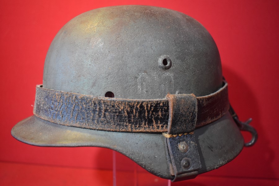 WW2 GERMAN HELMET CARRIER-SOLD