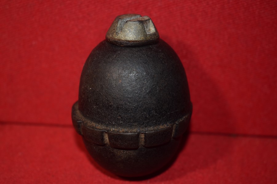 WW1 M1917 GERMAN DE-ACTIVATED EGG GRENADE-SOLD