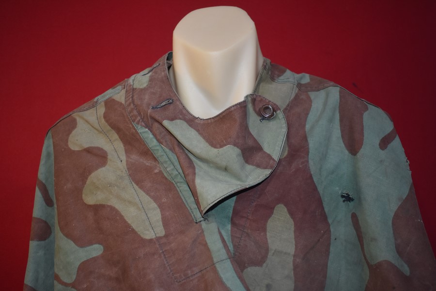 WW2 ITALIAN CAMO PONCHO/SHELTER QUARTER-SOLD