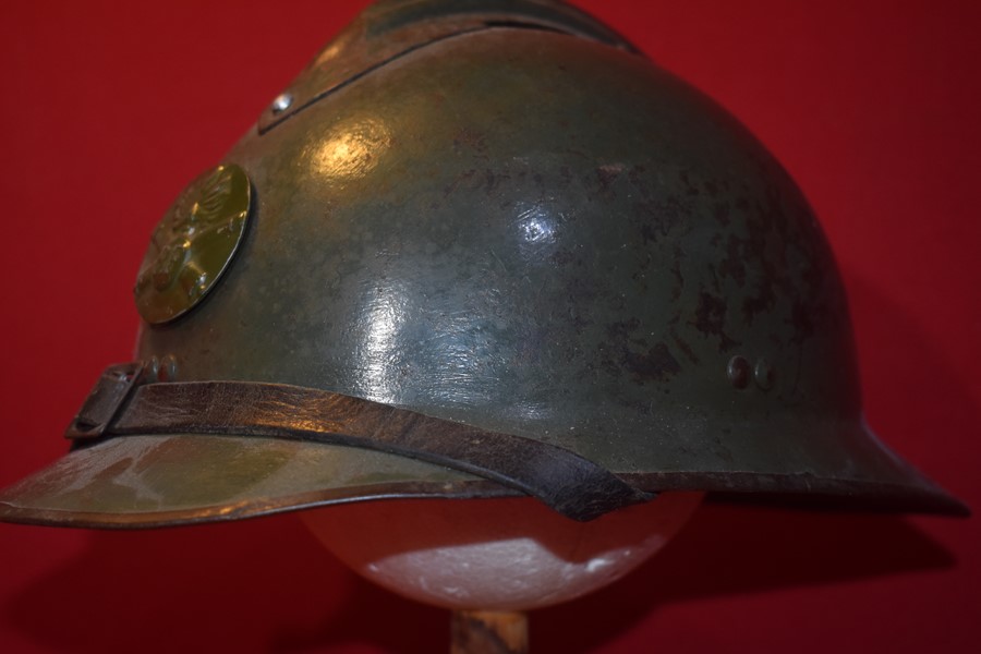 WW2 FRENCH ADRIAN HELMET-SOLD