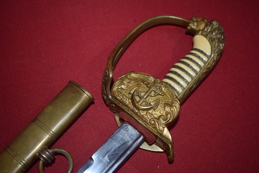 WW1 IMPERIAL GERMAN NAVAL SWORD-SOLD