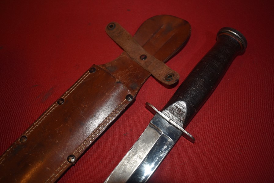 WW2 US WESTERN FIGHTING KNIFE 8 INCH BLADE-SOLD