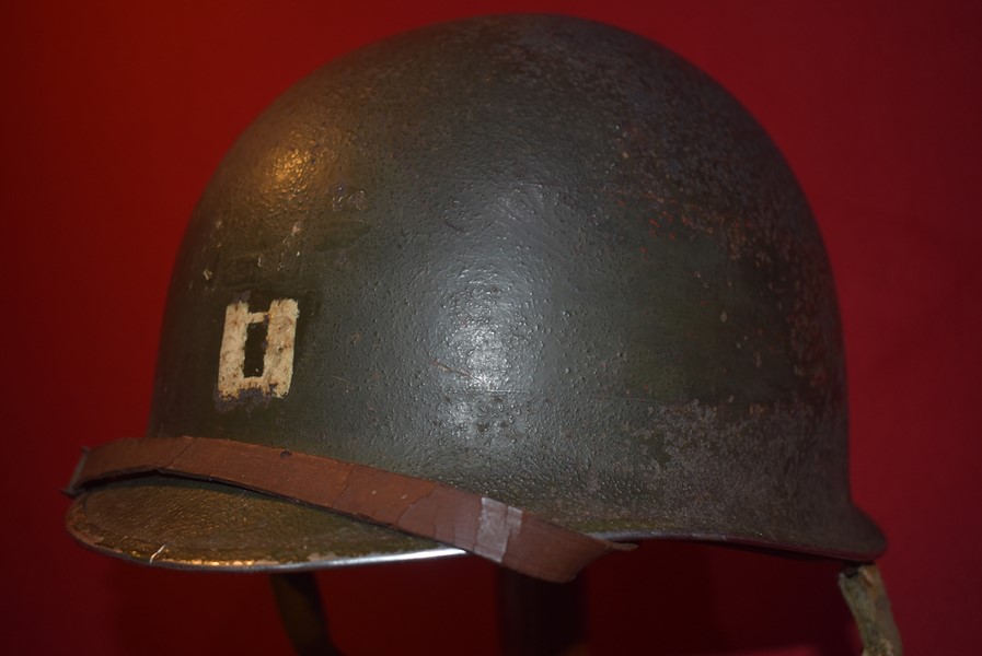 WW2 US M1 HELMET (CAPTAIN) - SOLD