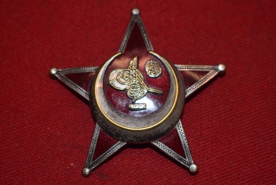 WW1 TURKISH GALLIPOLI STAR, GERMAN MAKER-SOLD