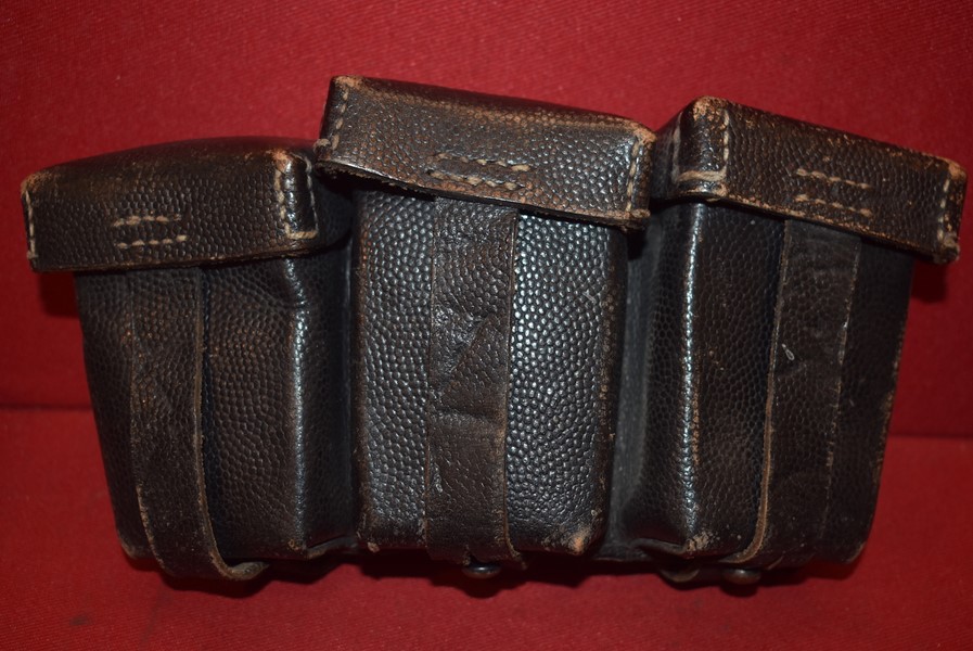 WW2 GERMAN K98 TRIPLE AMMO POUCH-SOLD