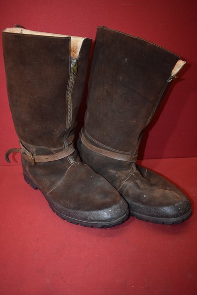 WW2 RAF 1941 PATTERN 'BOMBER' FLYING BOOTS