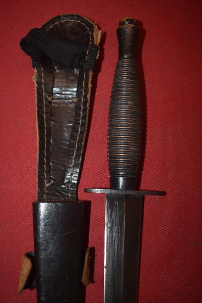 POST WW2 FAIRBAIRN SYKES COMMANDO DAGGER BY REG COOPER-SOLD