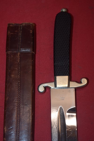 19 CENTURY BOWIE KNIFE BY HUNTER SHEFFIELD-SOLD