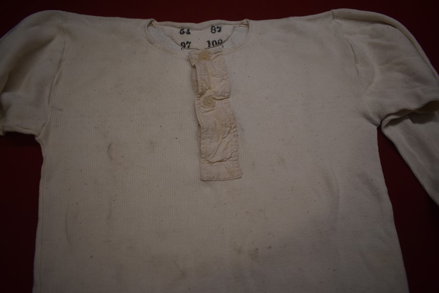 WW2 GERMAN ARMY SOLDIERS UNDERSHIRT-SOLD