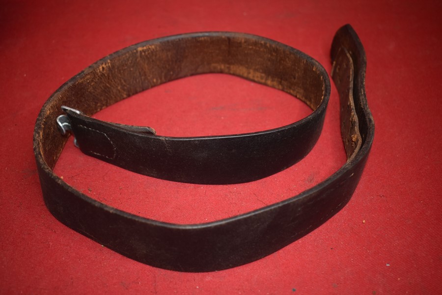 WW2 GERMAN ARMY SOLDIERS LEATHER BELT-SOLD