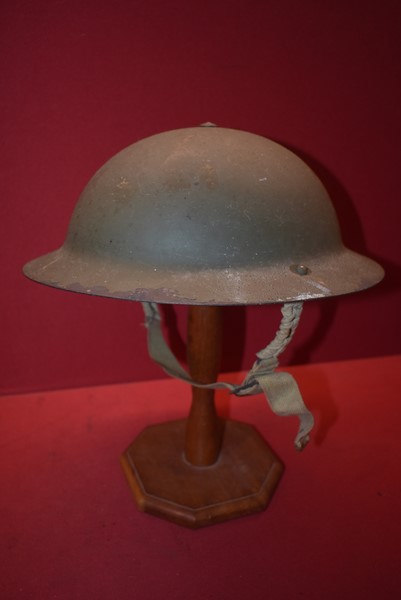 AUSTRALIAN ISSUED WW2 TOMMY HELMET-SOLD