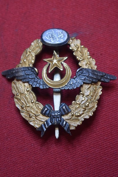 WW1 TURKISH/OTTOMAN EMPIRE PILOTS BADGE-SOLD