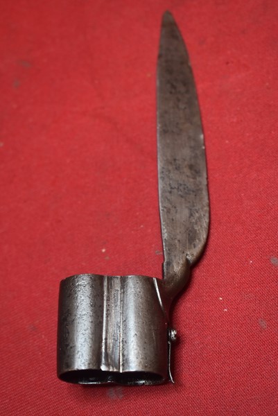 ANTIQUE SHOTGUN BAYONET-SOLD