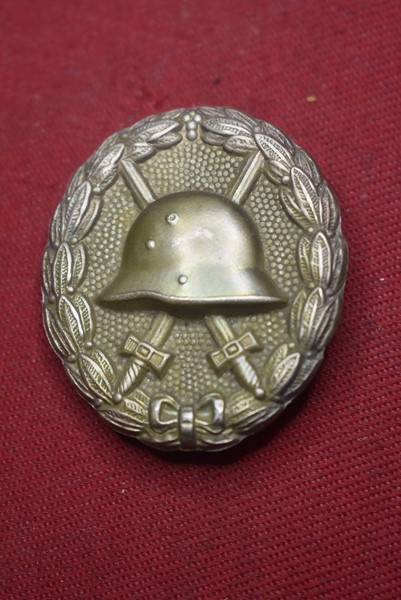 WW1 GERMAN WOUND BADGE IN SILVER-SOLD