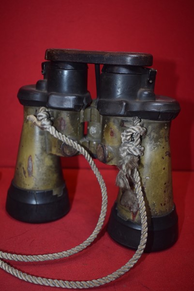 WW2 GERMAN U-BOAT BINOCULARS KARL ZEISS 7 X 50-SOLD