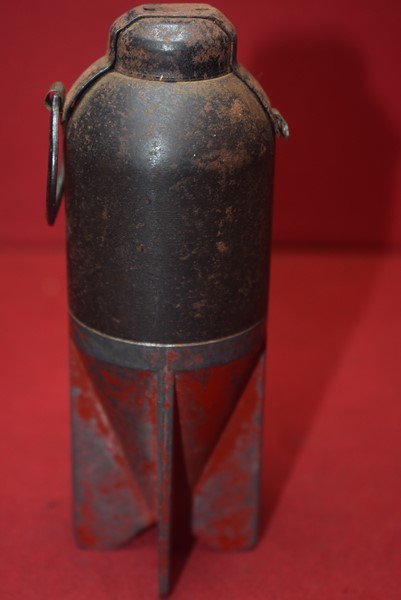 WW2 DE-ACTIVATED ITALIAN RED DEVIL GRENADE-SOLD