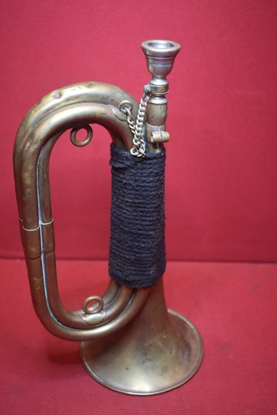 WW2 JAPANESE ARMY SIGNAL BUGLE-SOLD