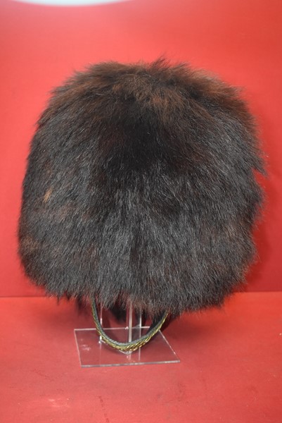 ORIGINAL SCOTS GUARDS BEARSKIN HELMET-SOLD