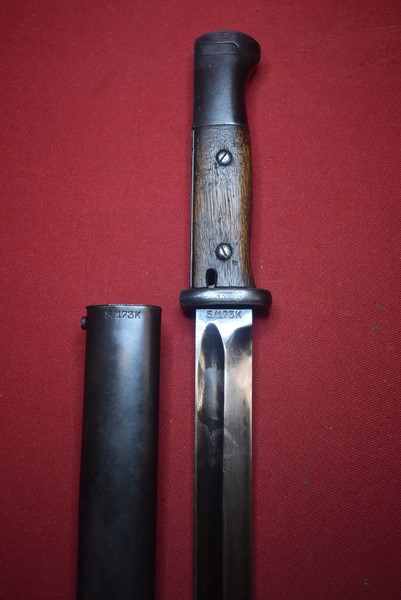 GERMAN 1948 K98 BAYONET "S CODE" 1934-SOLD