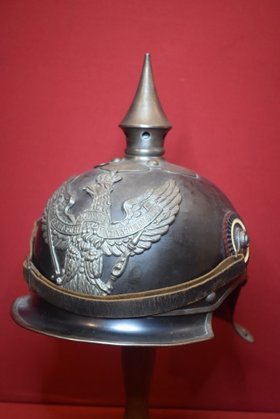 IMPERIAL GERMAN JAGER ZU PFERDE LOBSTER TAIL HELMET-SOLD JB