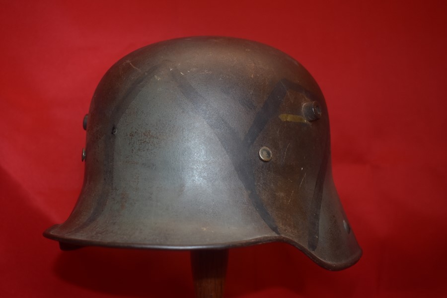 WW1 GERMAN M16 CAMO HELMET NO LINER