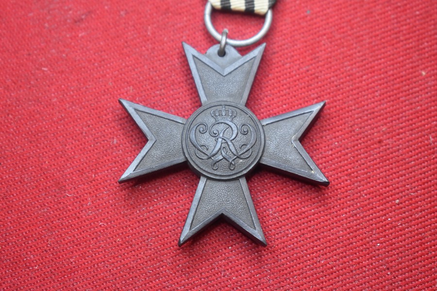 WW1 GERMAN MERIT CROSS FOR WAR AID