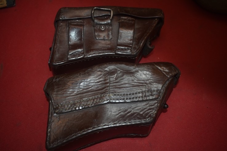 WW1 GERMAN M88 PAIR OF AMMUNITION POUCHES FOR THE MANNLICHER RIFLE