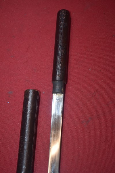 BRITISH ARMY OFFICERS BATON SWORD STICK-SOLD