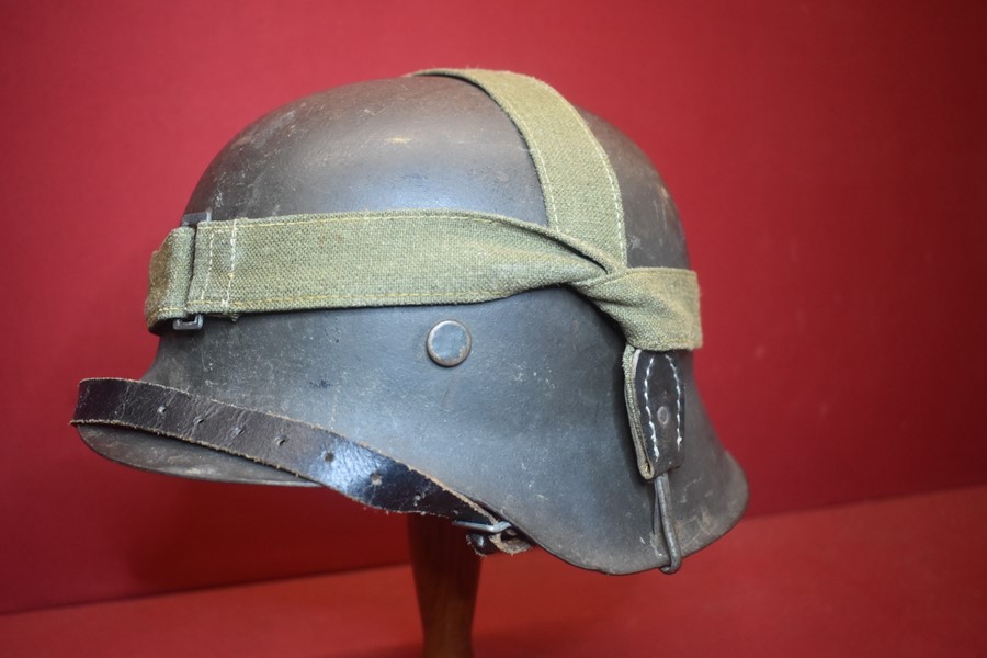 WW2 GERMAN ARMY M42 HELMET NO DECAL-SOLD JT