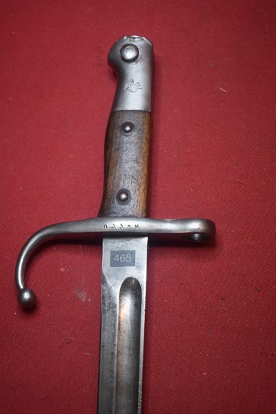 WW1 TURKISH HOOKED QUILLON BAYONET