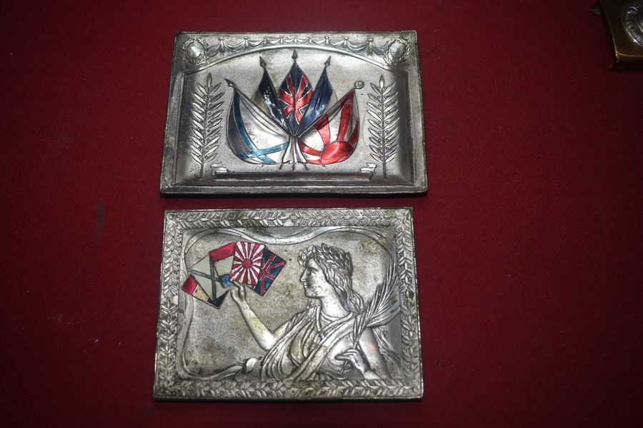 WW1 ALLIED UNITY DECORATIVE TRAYS