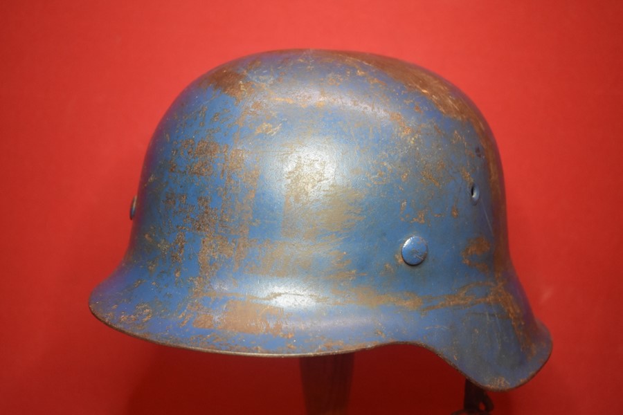 WW2 M42 GERMAN HELMET POSSIBLY KRIEGSMARINE-ON HOLD